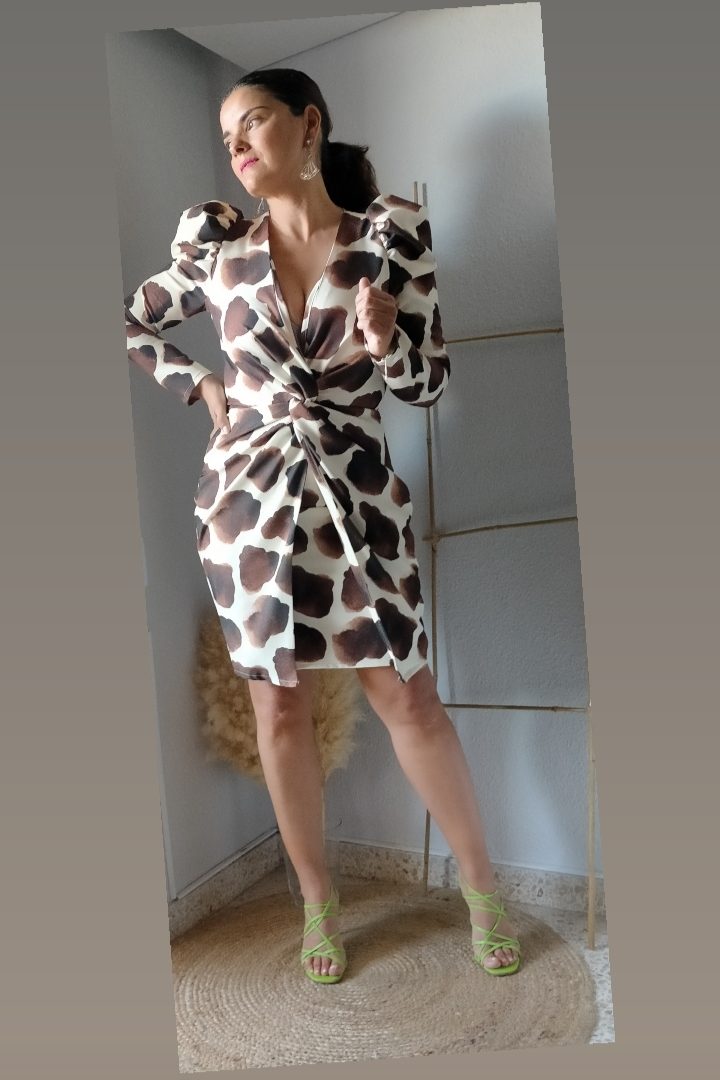 VESTIDO ZAFARI FRUNCE