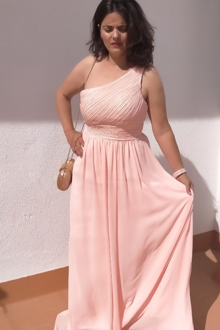 VESTIDO LARGO GASA GRECIA