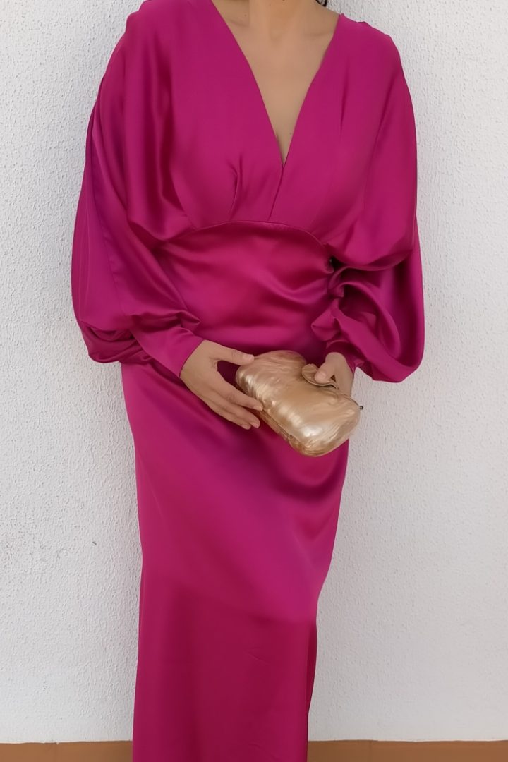 VESTIDO EVENTO SATÉN SELENA