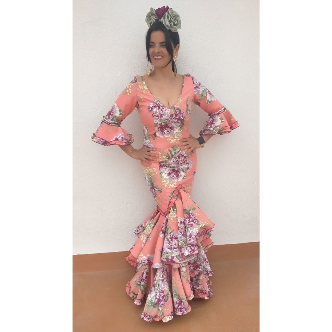 vestidos flamenca mujer - JuanMáquinasdeCoser.com.ar