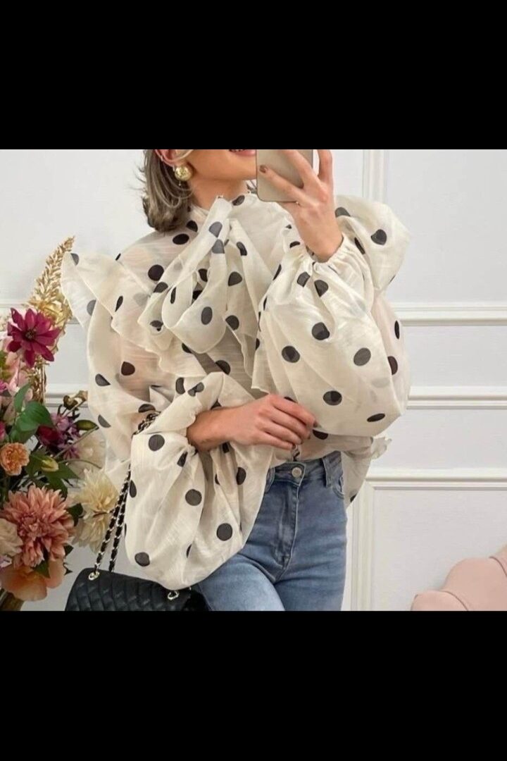 CAMISA LUNAR GASA ROSANA