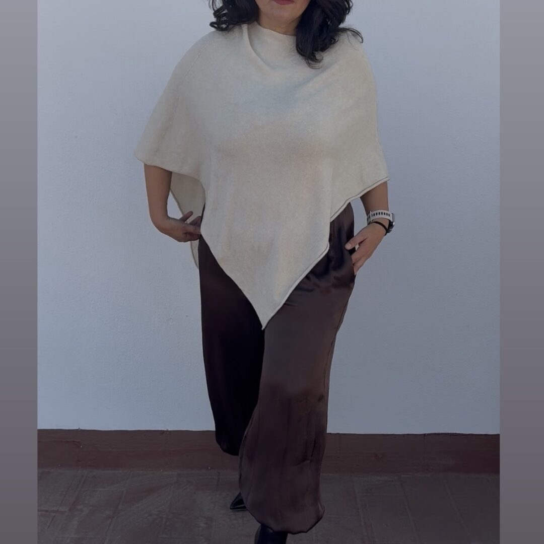 PONCHO LANA FINA