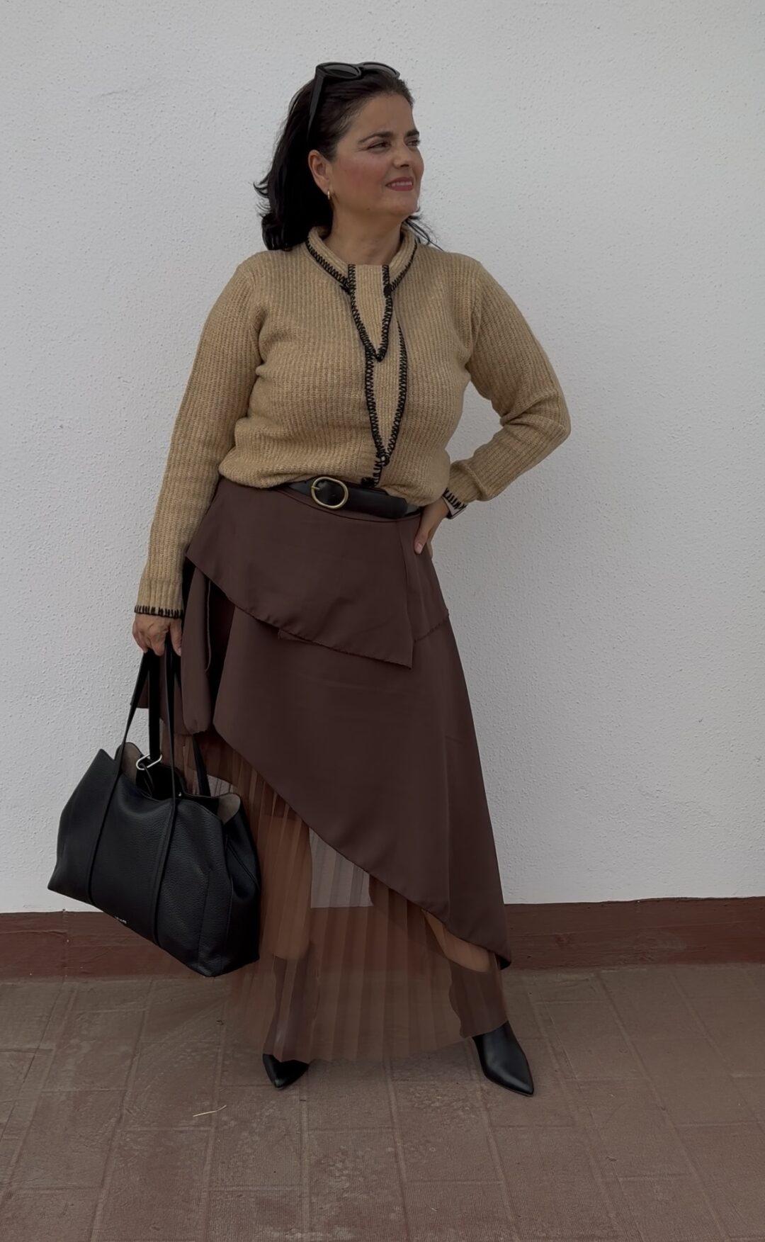 FALDA DOBLE CAPA LIDIA - Imagen 4