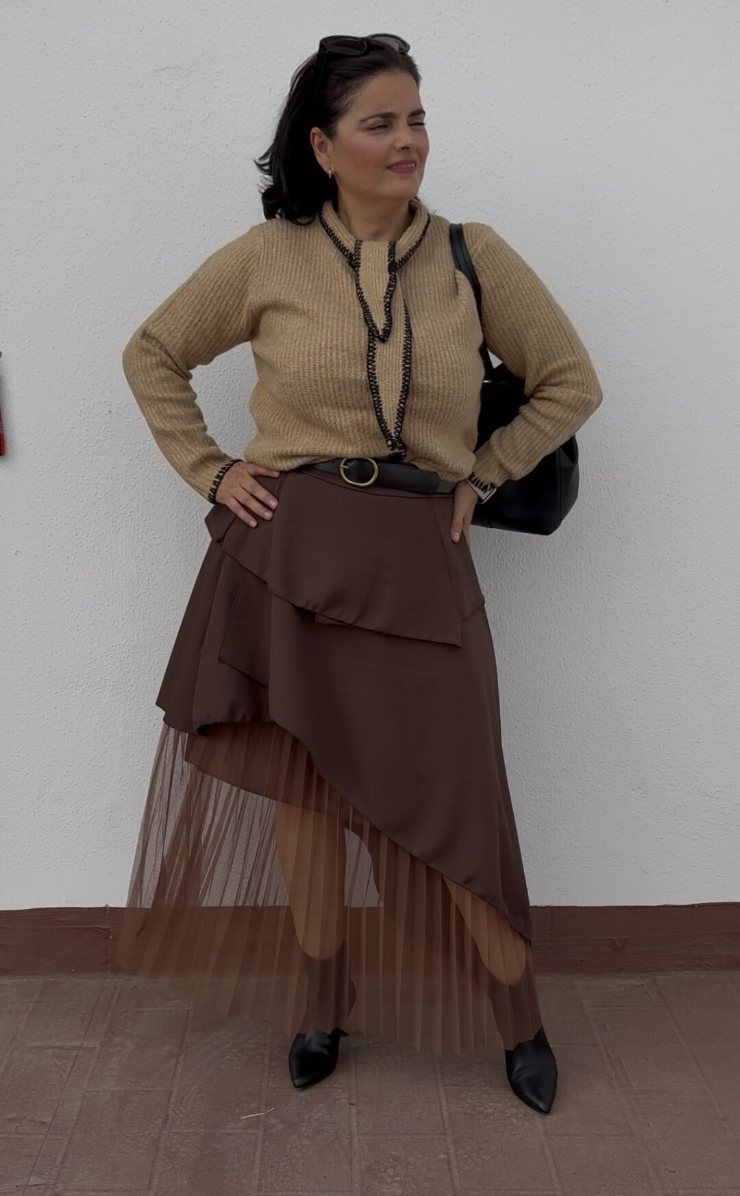 FALDA DOBLE CAPA LIDIA - Imagen 3