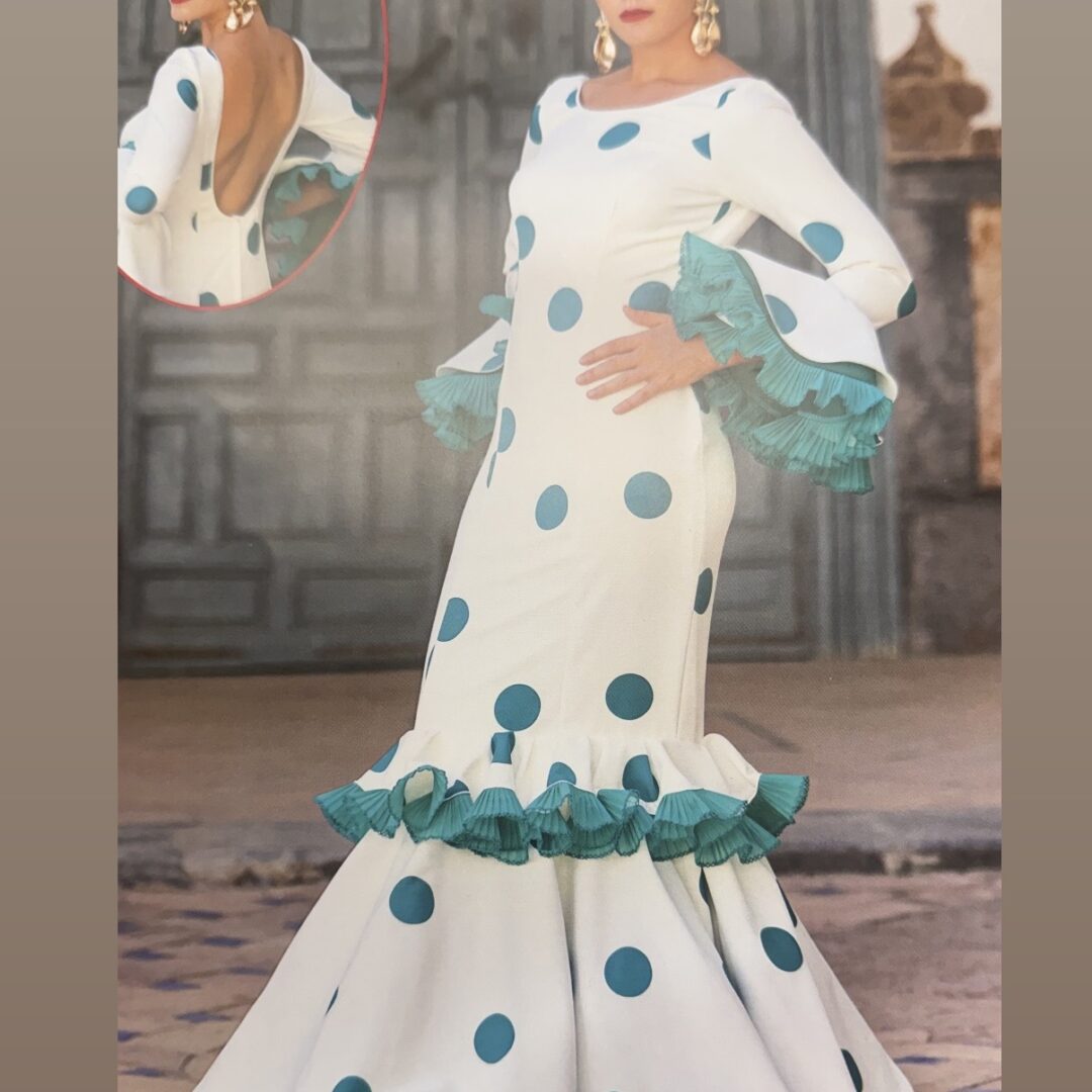 TRAJE FLAMENCA  FLOR
