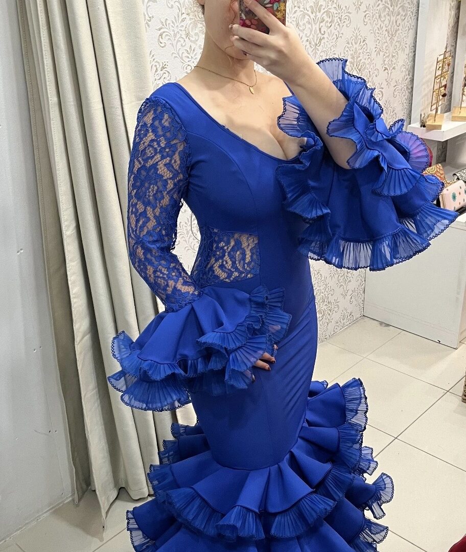 TRAJE FLAMENCA ENCAJE