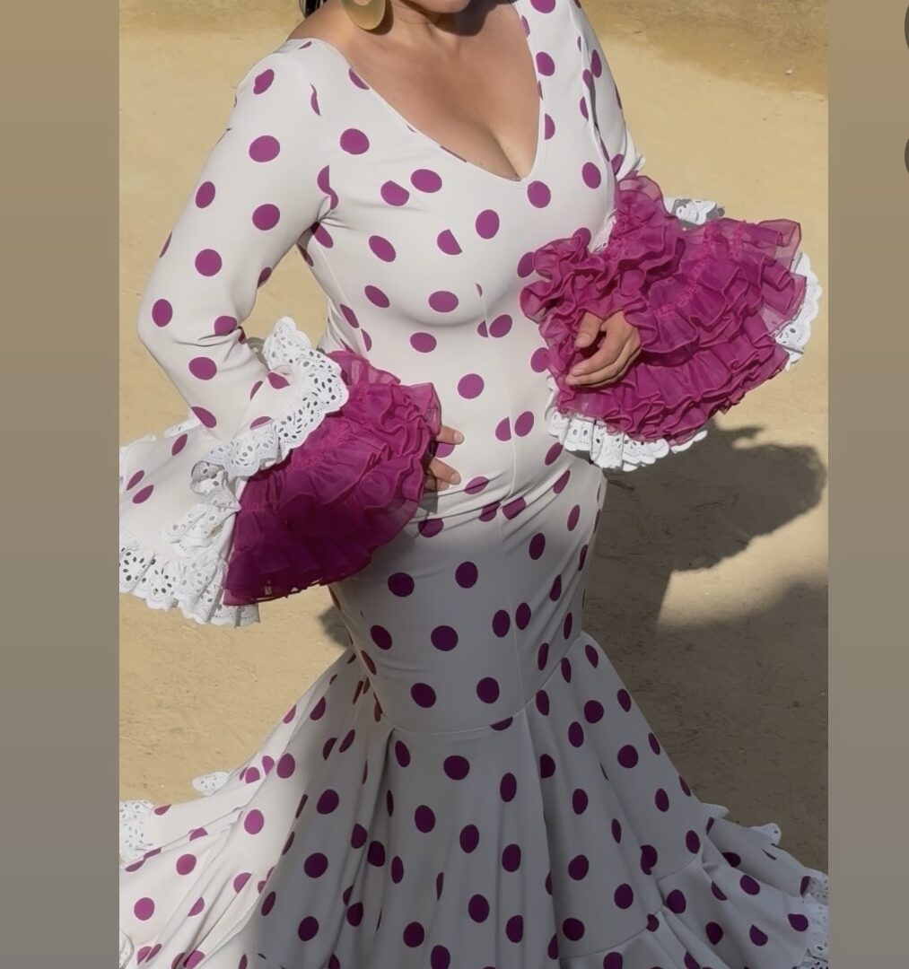 TRAJE FLAMENCA MACARENA LUNAR