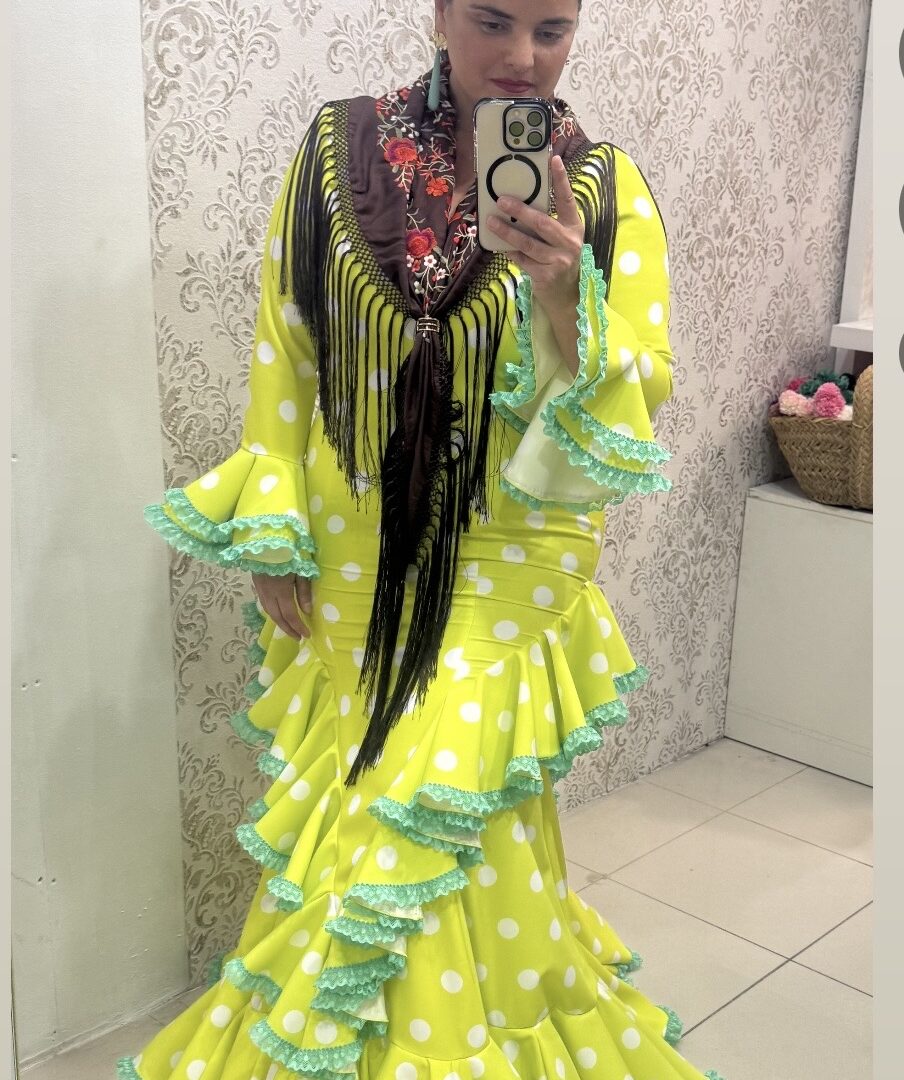 TRAJE FLAMENCA SILVESTRE