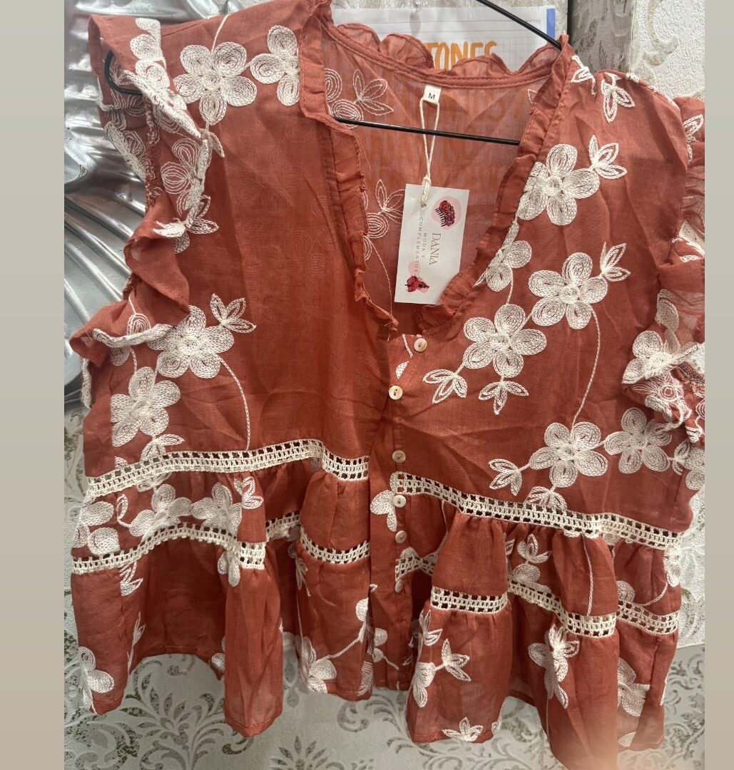Camisa Bordada María